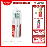 [Chỉ 25-29.6_X2 Voucher giảm đến 20%] [MỚI] Bộ 2 Bàn chải Colgate Total, công nghệ tạo bọt nhanh, ngăn ngừa 6 vấn đề răng miệng phổ biến