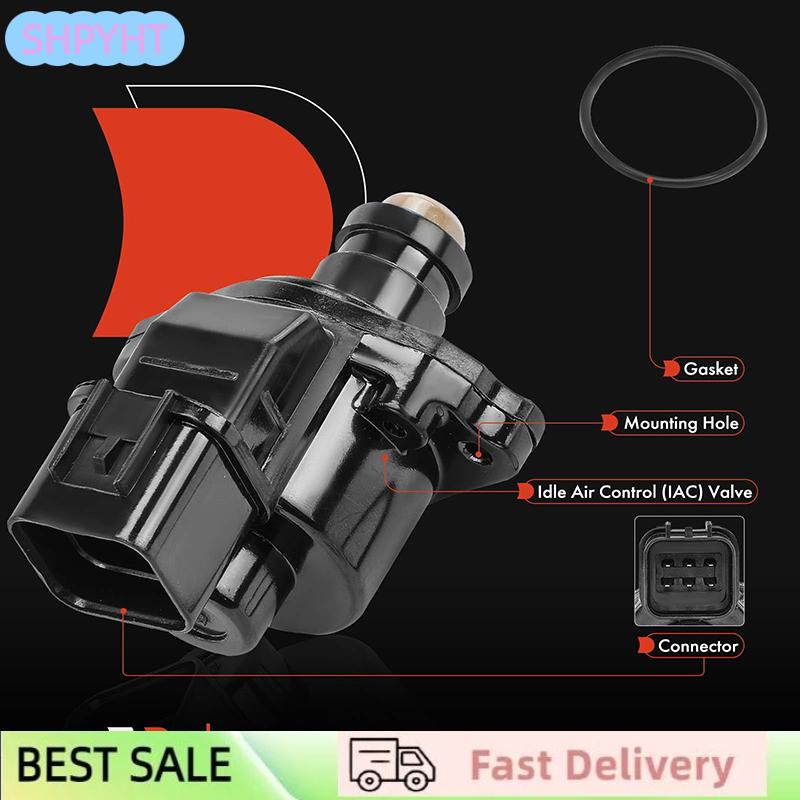 SHPYHT วาล์วควบคุมอากาศ MD628059พร้อมปะเก็นสำหรับ MITSUBISHI Diamante 1997-2004 Montero 1994-2001สำหรับ Kia Sorento 2006 ราคา 461 บาท*ส่งฟรี