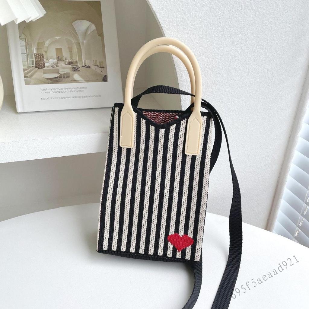 Túi đựng điện thoại dệt kim mini - Túi đeo chéo dễ thương cho nữ tái sử dụng - 6