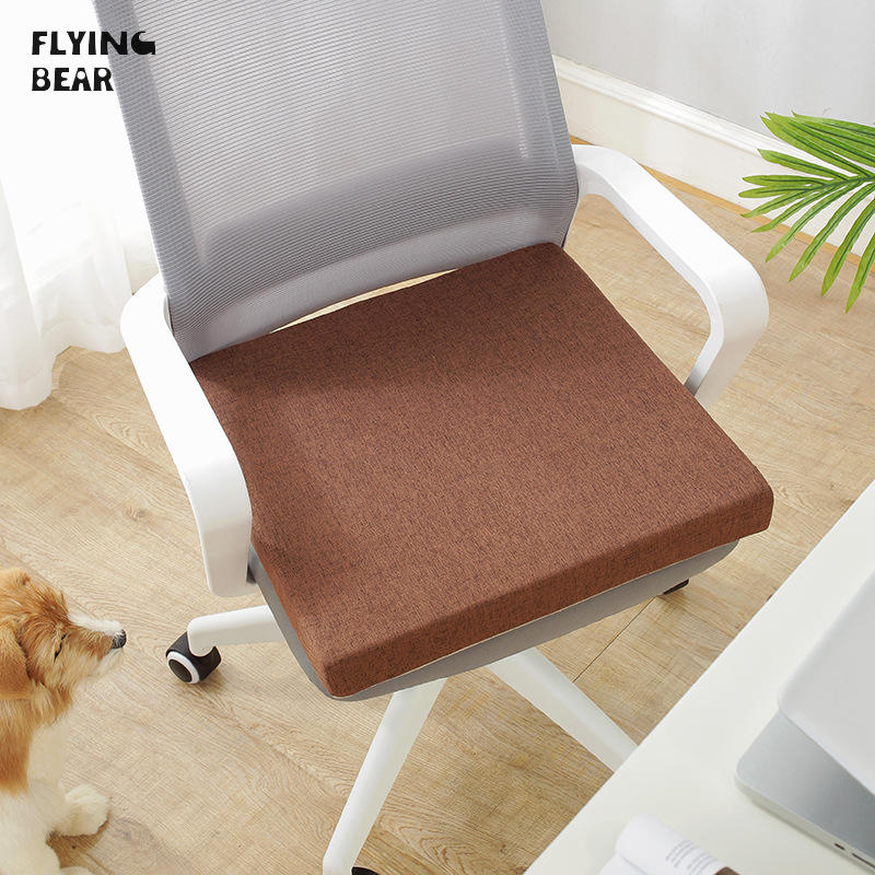FLYINGBEAR Đệm Đệm xốp dày đệm rắm hiện đại đơn giản vải lanh và cotton đệm sofa