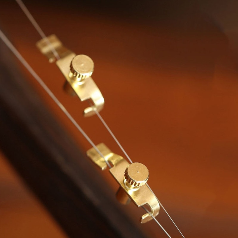 Erhu Instrument Tuner Violin Fine Tuner Professional Hardware Tool String Tune Adjuster Erhu String Tuner Instrument Accessories