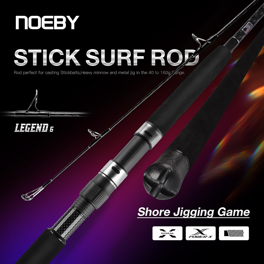 NOEBY INFINITE Jig Fishing Rod 1.68m 1.83m Spinning Casting 120