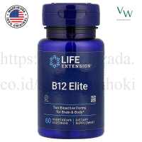 Life Extension B12 Elite 1000 mcg 60 Vegetarian Lozenges