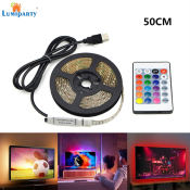 USB RGB LED Waterproof String Light with Remote Control - LP