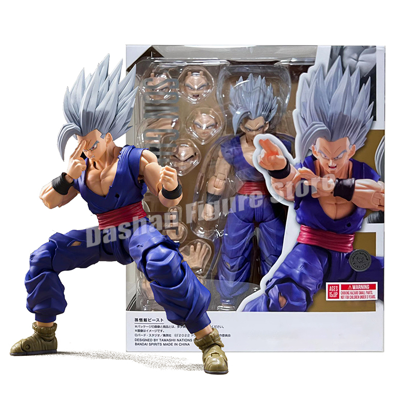 Shf Dragon Ball Son Gohan Beast mô hình hành động bằng nhựa PVC di chuyển bộ sưu tập búp bê Anime 17