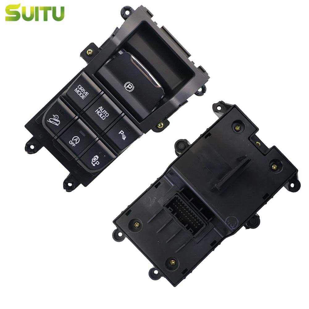 อุปกรณ์และชิ้นส่วนยานยนต์ SUITU สำหรับ Hyundai สำหรับ Tucson 2016-2021 Handbrake ที่จอดรถเบรคสวิทช์ 93300 D30004X ราคา 15,937 บาท*ส่งฟรี
