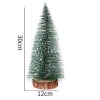 Vixplorn Small Pine Christmas Tree  Artificial Pine Tree Desktop Home Christmas Ornaments Decoration for Home Xmas