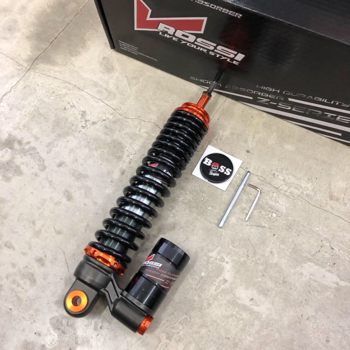 PROMO- SHOCK TABUNG VROSSI BLACK REAR VESPA S LX LXV-Kumma.id Harga 1,391,000 rupiah*Gratis Ongkir