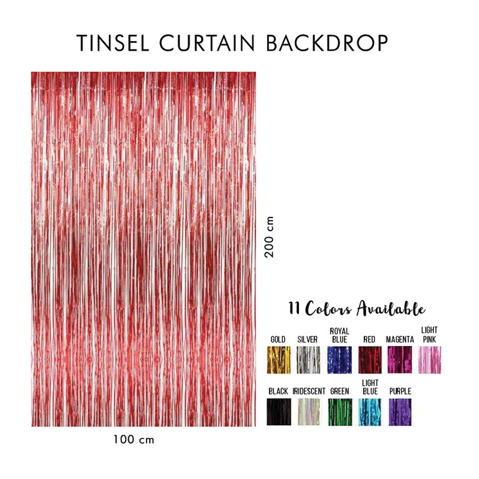Artwrap Foil Curtain Backdrop Silver Diffmarts Singapore
