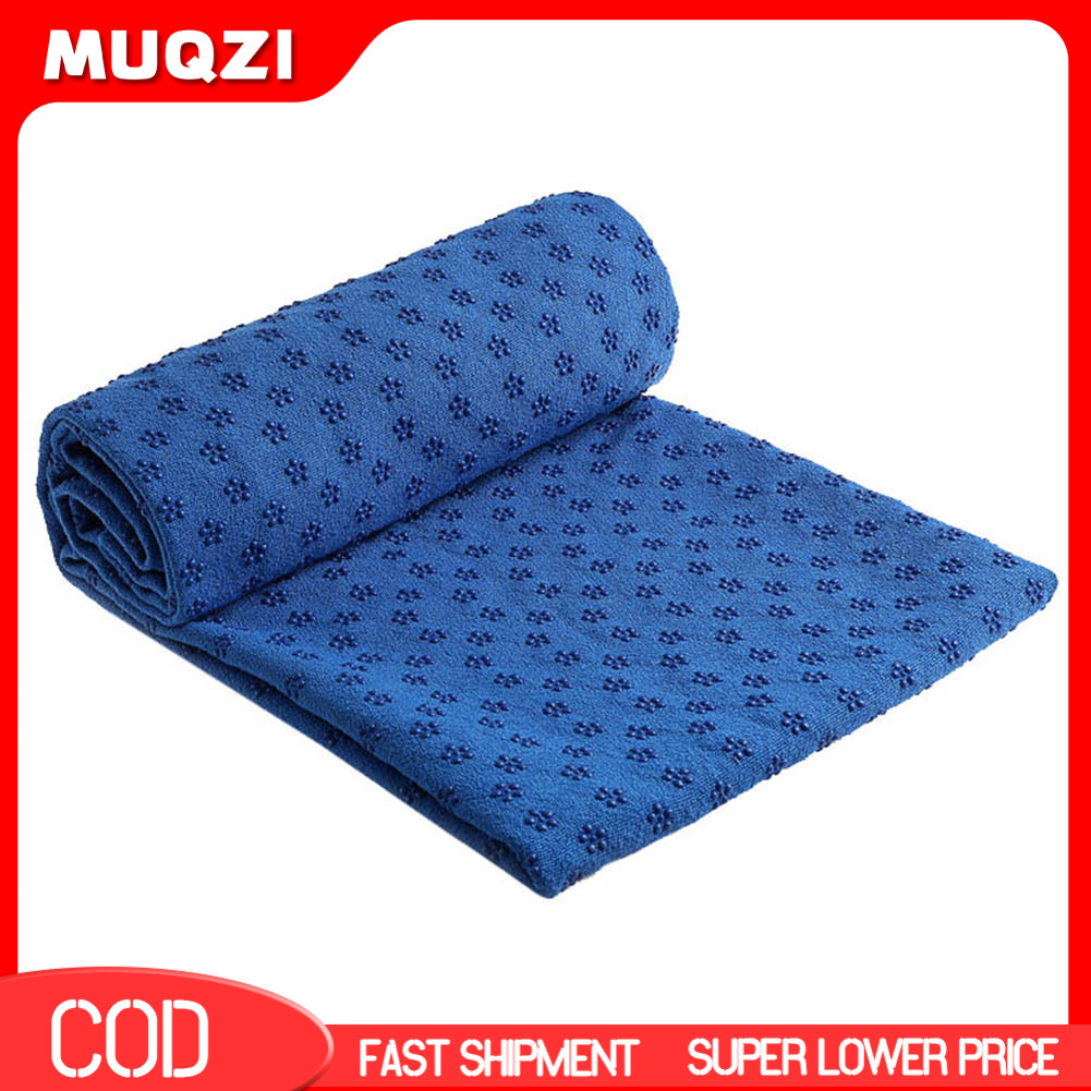 Non Slip Yoga Mat Towel Blanket Sports Travel Fitness Pilates Exercise Cover
