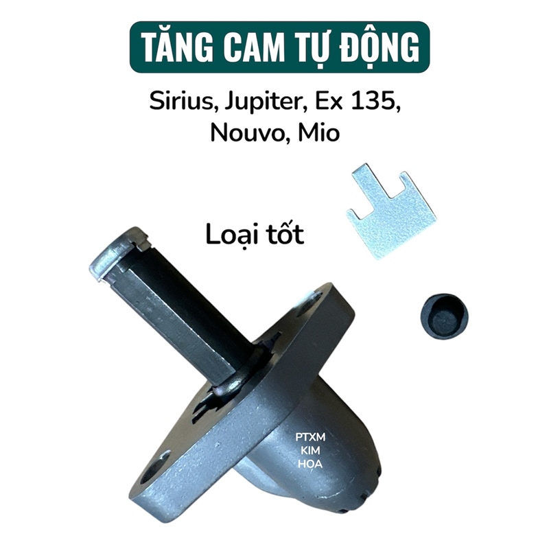 (Loại tốt) Bộ căng xích cam - Tăng cam tự động cho xe Sirius, Jupiter, Exciter 135, Mio hàng thường loại tốt