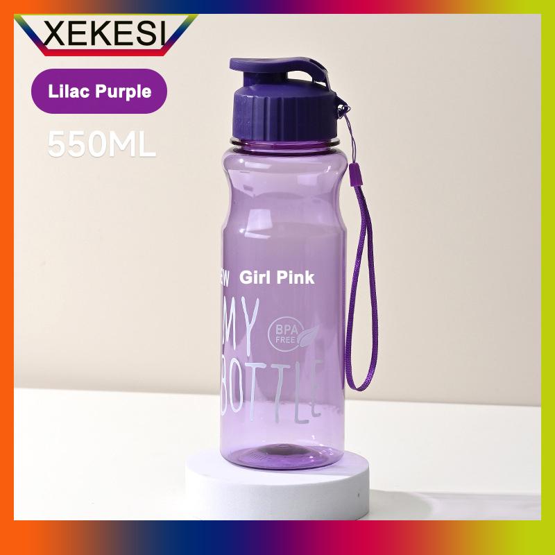 XEKESI Công suất lớn cốc nước thể thao, màu trong suốt vật nuôi lật trên cốc nước lạnh, chai nước không gian, cốc nước bằng nhựa - 2