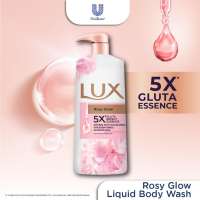 LUX Soft Rose Body Wash Bottle 900ml