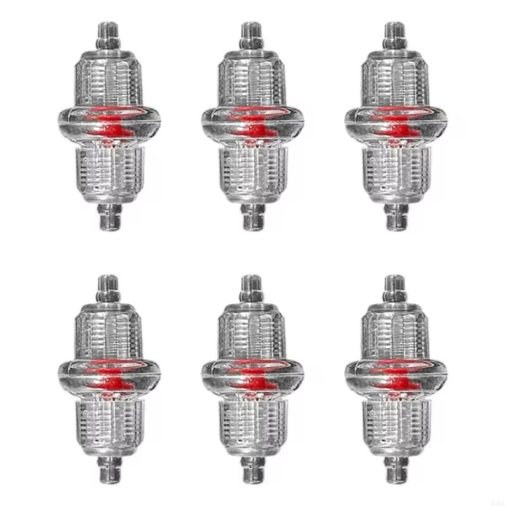 SQUAD 6PCS Chuyên nghiệp Bể cá, máy bơm khí, bộ điều khiển, van. Chống thấm nước Chống rơi rớt Bộ điều chỉnh áp suất máy bơm khí cho bể cá Linh kiện máy bơm Nhựa Van một chiều Sử dụng trong bể cá - 3