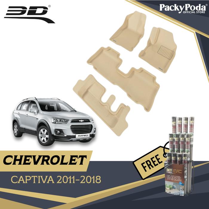 KARPET MOBIL 3D KAGUMAT CHEVROLET CAPTIVA 2011-2018-Sukses Gemilang21 Harga 1,770,000 rupiah*Gratis Ongkir