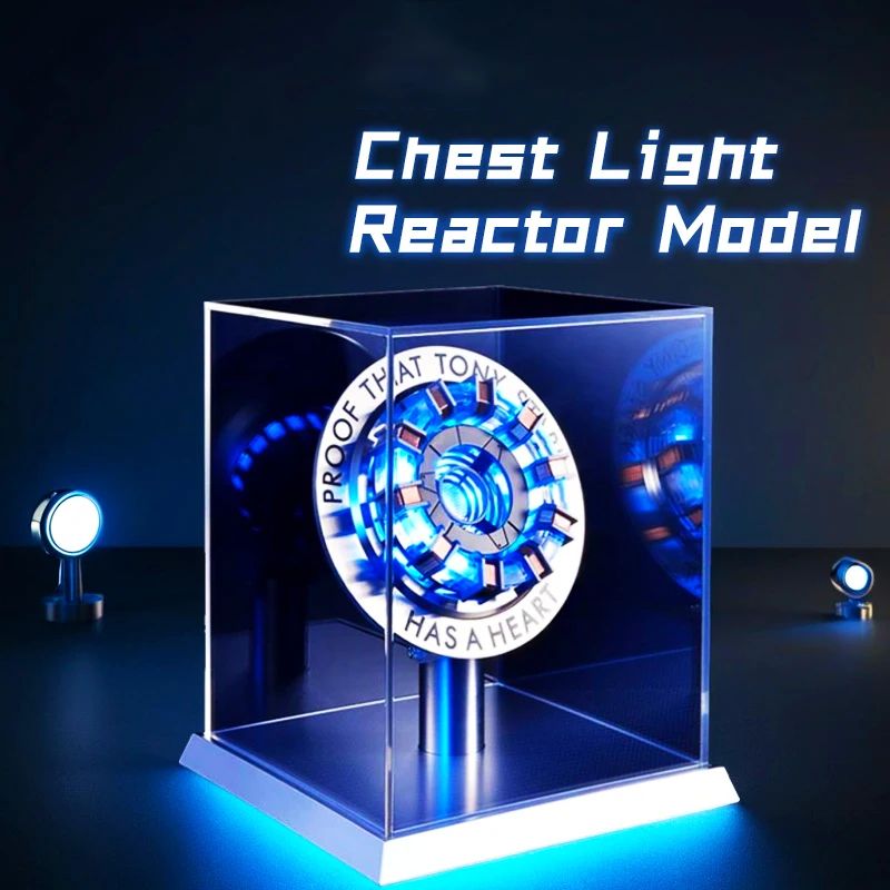Iron Man Arc Reactor Led Light Chest Lamp - Marvel Superhero