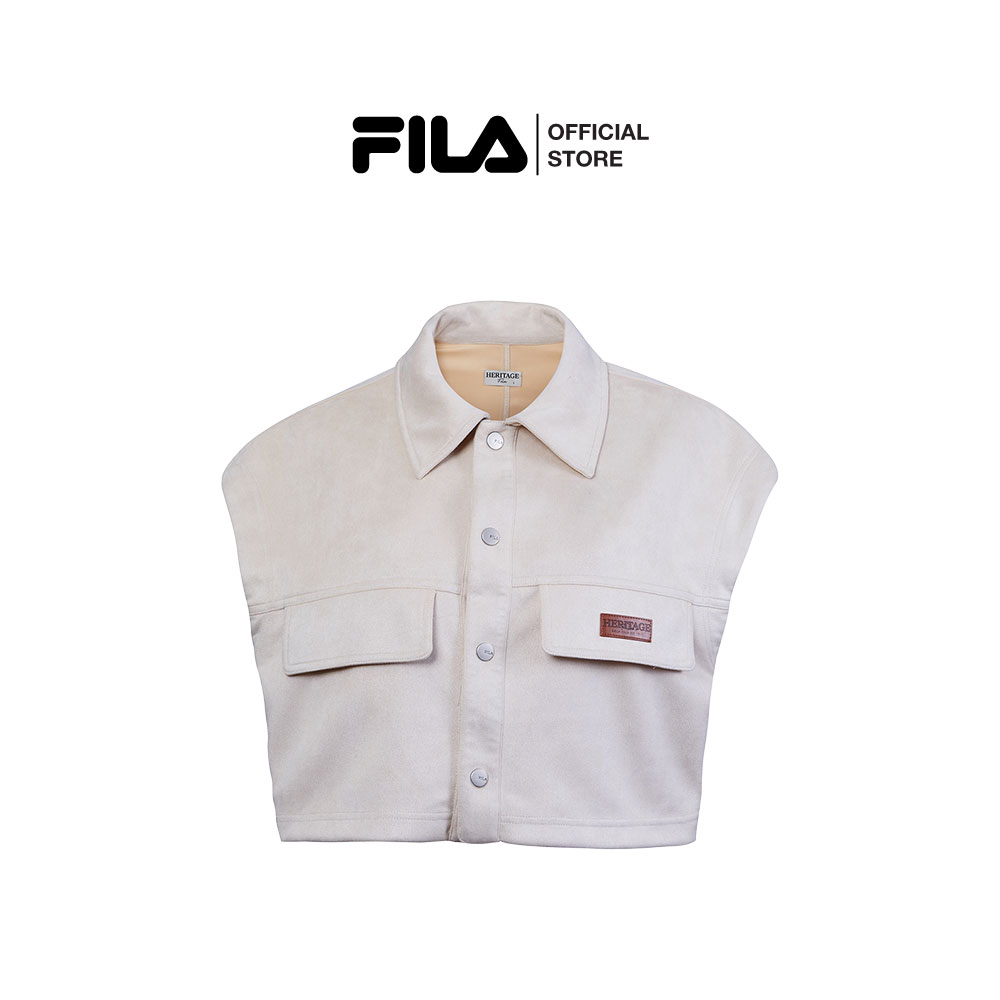 FILA OLD MONEY Crop Product Code CTA240709U - Beige ราคา 895 บาท*ส่งฟรี