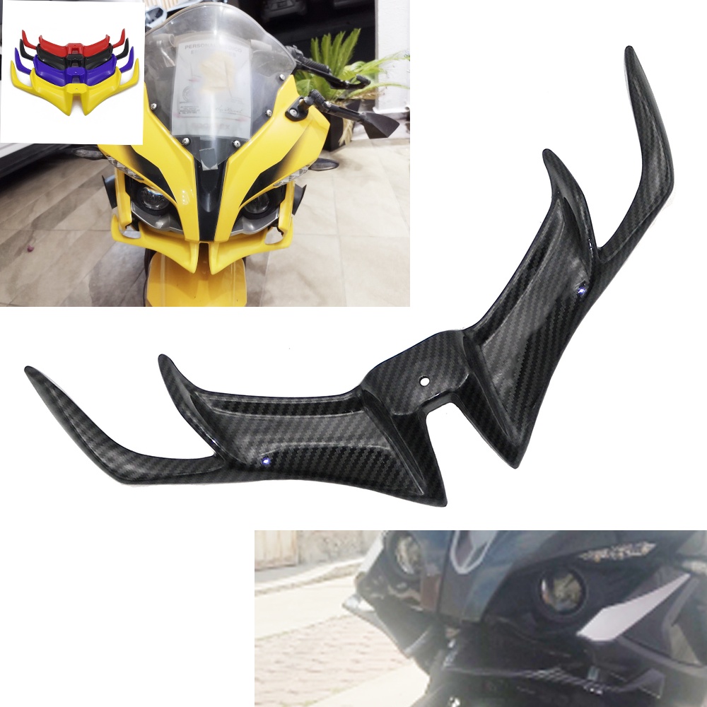 【Quality】 RS200 ABS Motorcycle Front Fairing Winglets Aerodynamic Protection Guard Cover For BAJAJ P