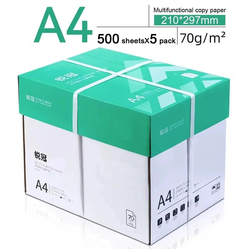 500/2500 tờ giấy photocopy A4 70g/80g, giấy in, hộp đầy đủ, giấy xóa hai mặt cho văn phòng/sử dụng tại nhà, văn phòng phẩm