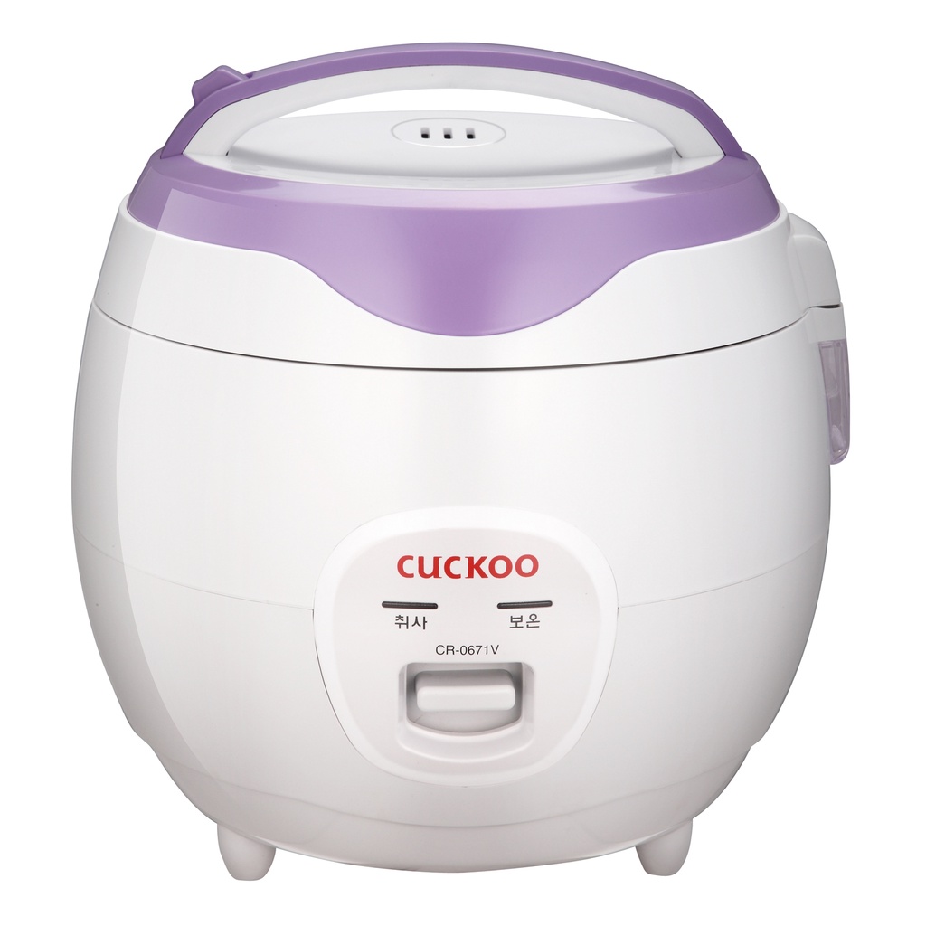 Nồi cơm điện cơ Cuckoo CR-0671 dung tích 1.08L công nghệ gia nhiệt 3D nấu cơm ngon BH 24 tháng