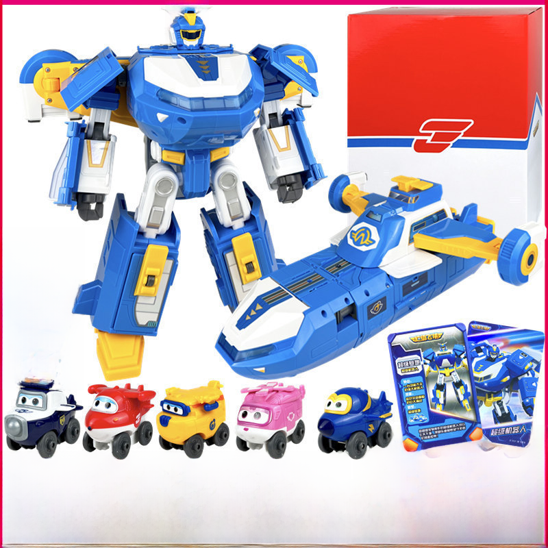 Auldey Super Wings Super Base Deformation Robot Acoustic and Lighting Toys Headquarters Large Spacec