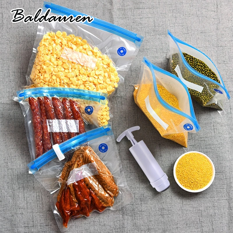 BALDAUREN ถุงเก็บอาหารสุญญากาศ ราคา 20 บาท*ส่งฟรี