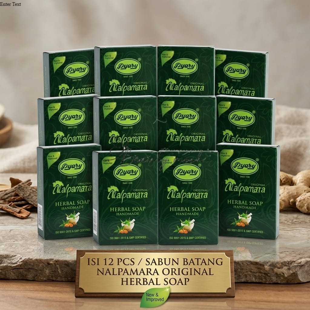 PAKET HEMAT ISI 12PCS SABUN BATANG NALPAMARAL SOAP ORIGINAL 75GRM