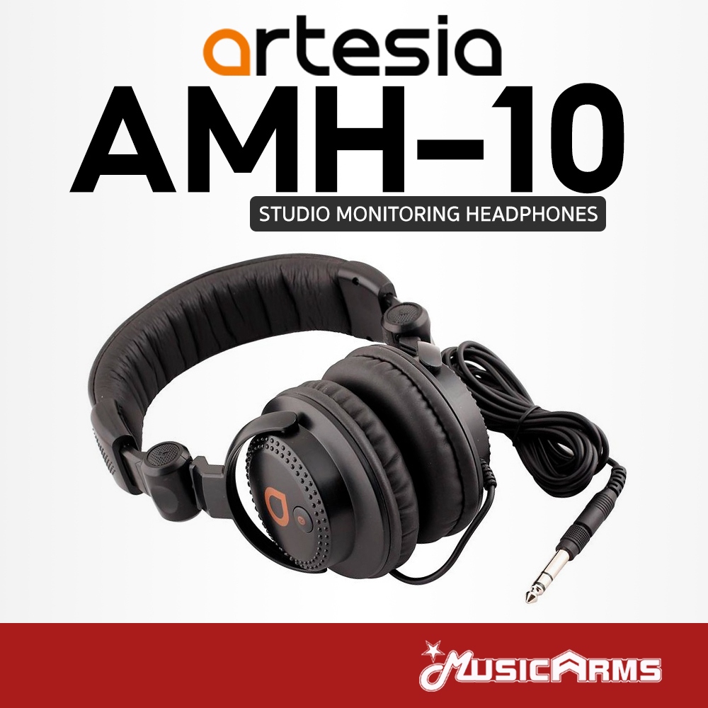 Artesia AMH10 หูฟังมอนิเตอร์ Headphone Pro Studio Monitoring รับประกันศูนย์ Music Arms