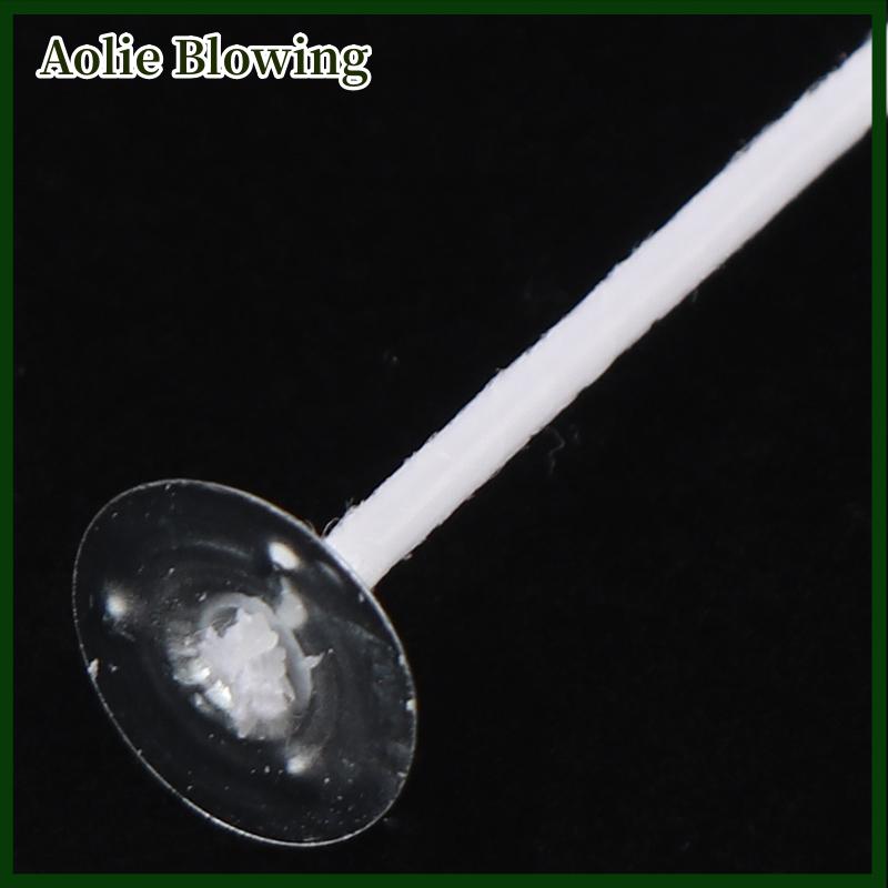 Aolie 100PCS cho nến làm tráng với tự nhiên đậu nành làm bấc