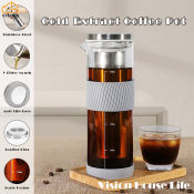 Vision 800ml Portable Cold Brew Coffee Maker with Strainer