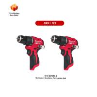 MILWAUKEE M12 Ultra Go M12 BLPDRC Percussion Drill M12 BLIDRC Impact Driver Milwaukee Combo M12 Combo
