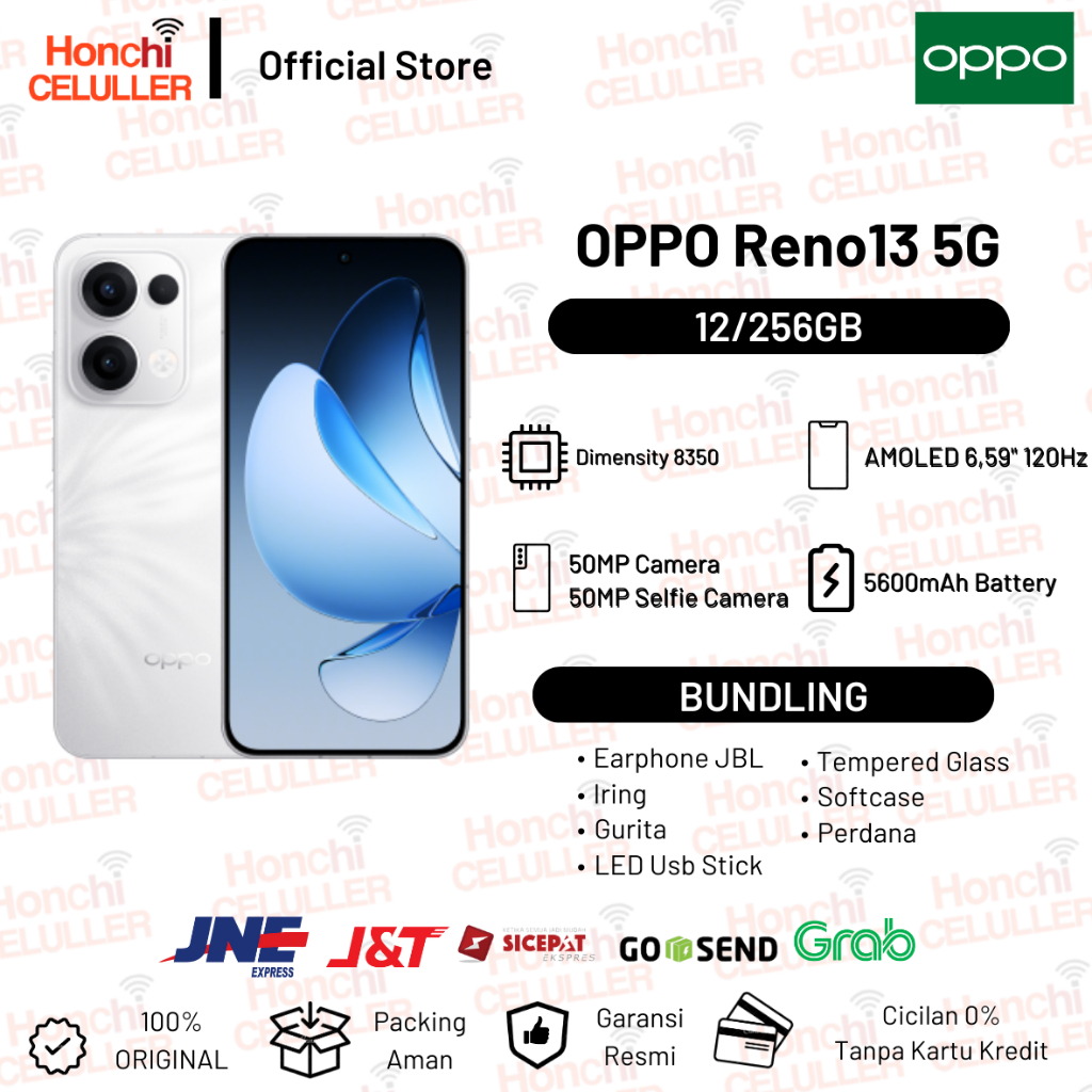OPPO Reno13 5G 12/256GB Garansi Resmi OPPO Indonesia Harga  8,999,000 Ringgit*Penghantaran Percuma