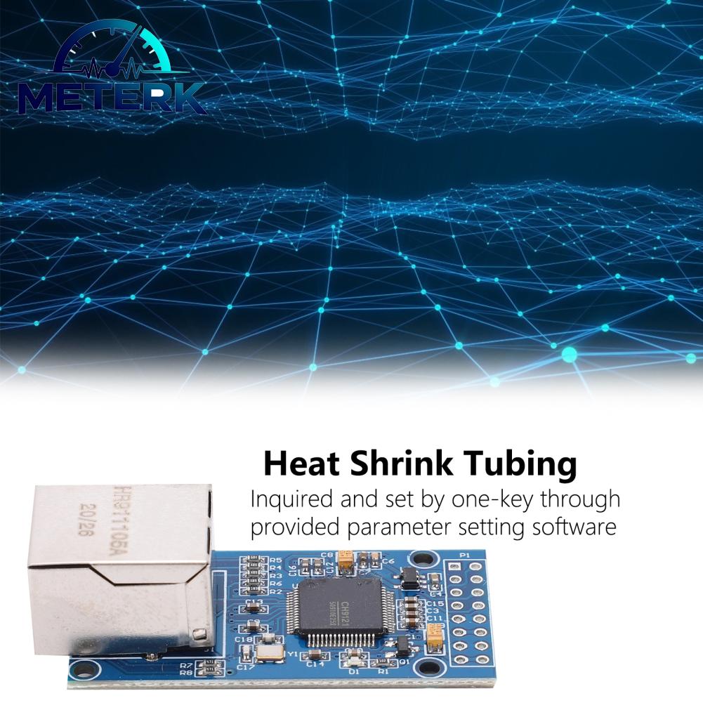 Meterk Serial to Ethernet Module Port Server Single Chip Microcomputer Networking Board CH9121 Giá 162,000 Đồng*Miễn phí vận chuyển