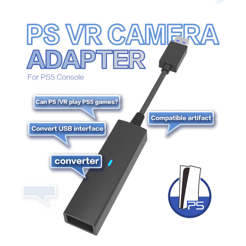 Duck store For PS5 VR Cable Adapter USB3.0 Game Console Mini Camera