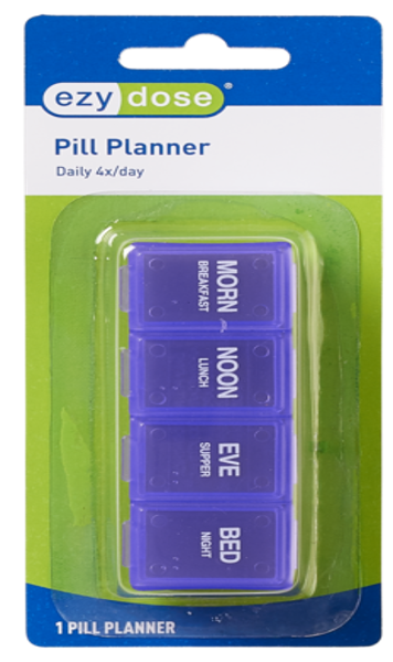 Ezy Dose ตลับยา 1 Day Pill Reminder-Thick - ยี่ห้อ HOF ราคา 59 บาท*ส่งฟรี