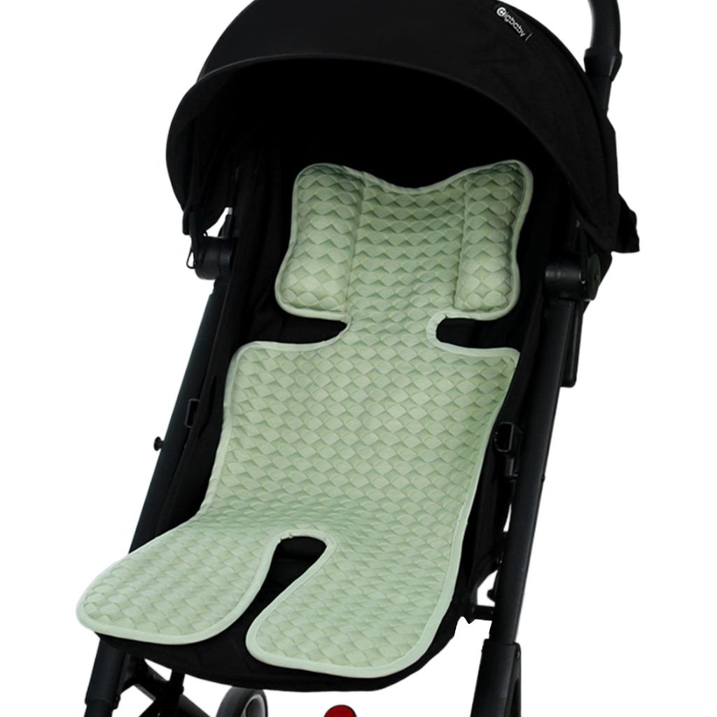 Stroller Seat Liner Baby Pushchair Summer Cooling Pad Cushions Breathable Newborns Pram Seat Pad