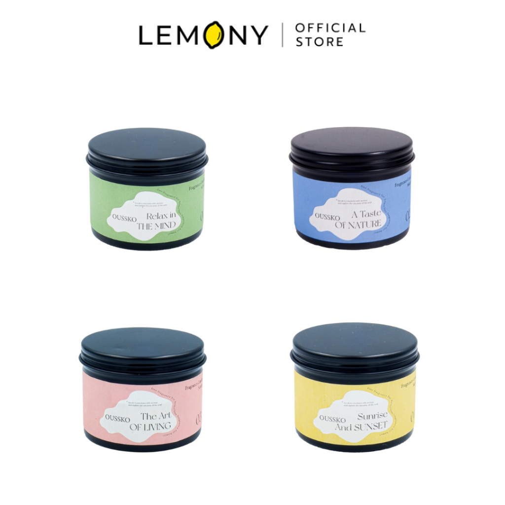 LEMONY LZ51 Aromatherapy Candle เทียนหอมอโรม่ารุ่น LZ51 ขนาด 100 กรัม ราคา 279 บาท*ส่งฟรี