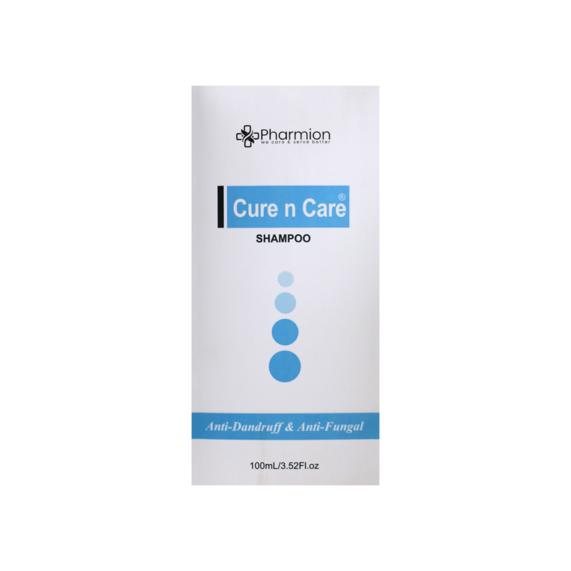 Cure N Care Anti-Dandruff & Anti-Fungal Shampoo | Hair Cleansing Care | 100ml