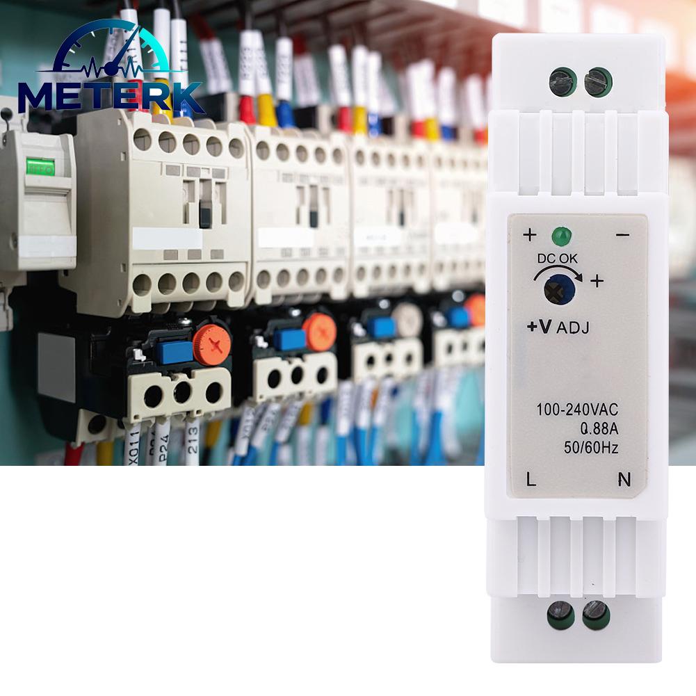 Meterk Thiết bị cung cấp điện DIN Rail Tiêu thụ thấp Bộ nguồn DIN Rail Kích thước nhỏ gọn Hiệu suất vượt trội để cung cấp điện Giá 187,470 Đồng*Miễn phí vận chuyển