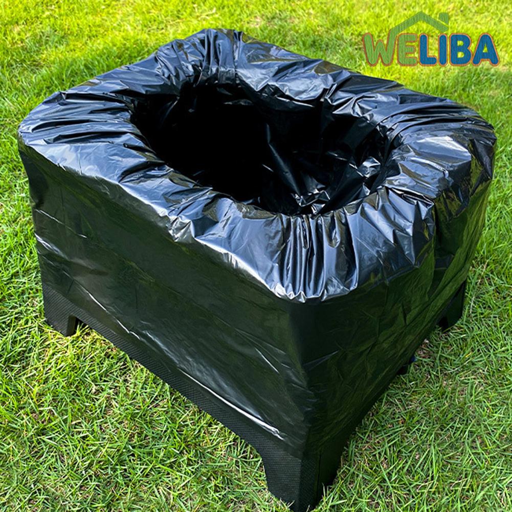 【WELIBA】 Portable Hygiene Toilet Stool for Camping Fishing Hiking 100kg Support [not miss it][New product release] ราคา 1,382 บาท*ส่งฟรี