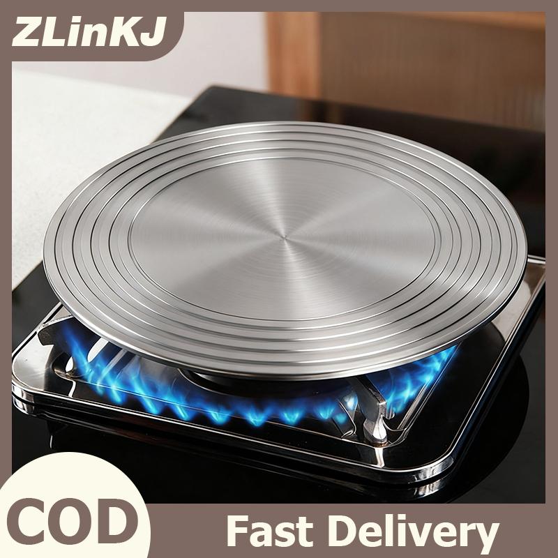 ZLinKJ BẾP NHÔM Top khuếch tán Pan dẫn nhiệt tấm Bếp nhiệt hướng dẫn tấm Bếp gas Cookware bộ phận truyền nhiệt