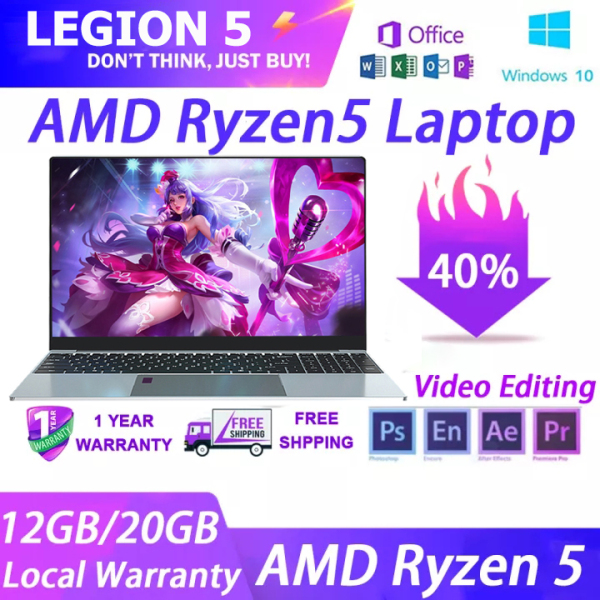 laptop giá rẻ học sinh 2022 new Nhà máy ASUS vivobook AMD Ryzen 5 RAM 20GB SSD 512GB pc gaming Windows 10 Bảo hành một năm tại địa phương cung cấp một hóa đơn Microsoft Office đã được cài đặt 15.6 inch FHD 1920*1080P IPS