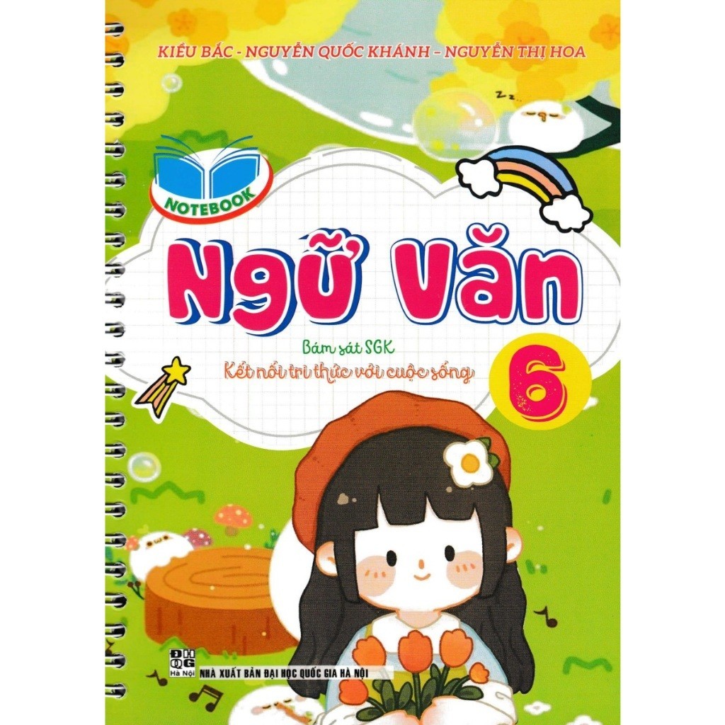 Sách-Notebook Ngữ Văn 6 (Bám Sát SGK Kết Nối Tri Thức Với Cuộc Sống) (HA-MK)