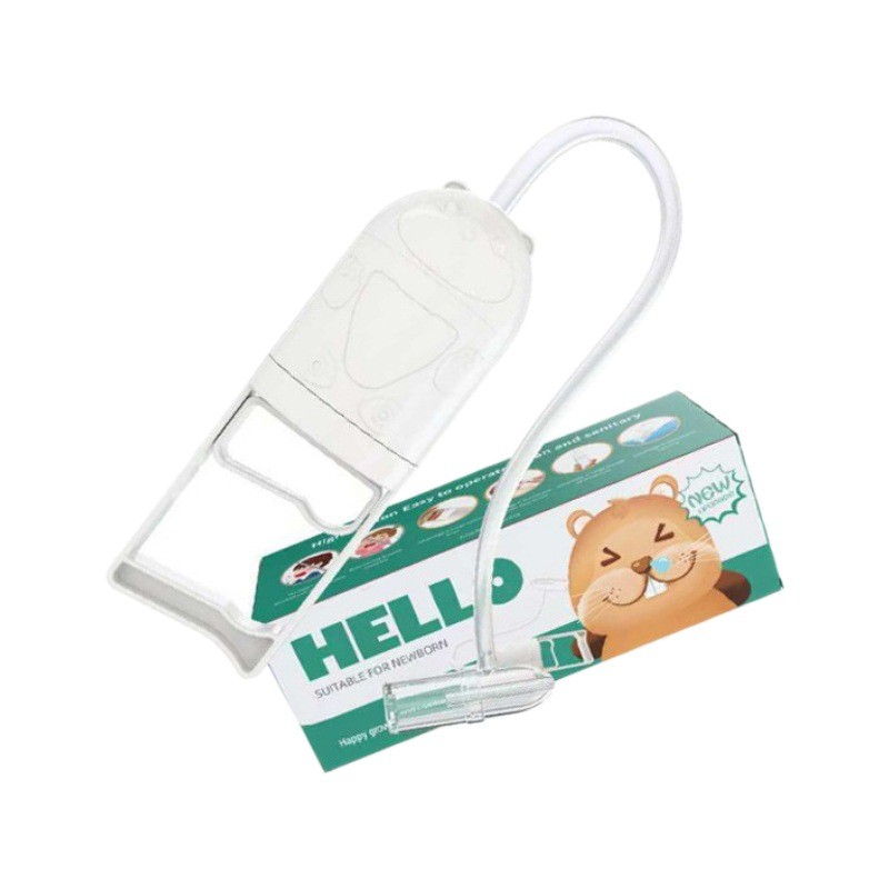 Baby Nose Suction Nose Cleaner Booger Remover Penyedut Hingus Kahak Nostril Suction Bayi Selesema Hidung Sumbat