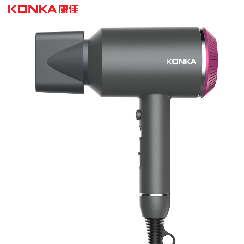ไดร์เป่าผม Konka ไดร์เป่าผมไอออนลบกำลังสูงในครัวเรือนร้านทำผมหอพักอุณหภูมิคงที่ไดร์เป่าผมร้อนและเย็น ราคา 649 บาท*ส่งฟรี