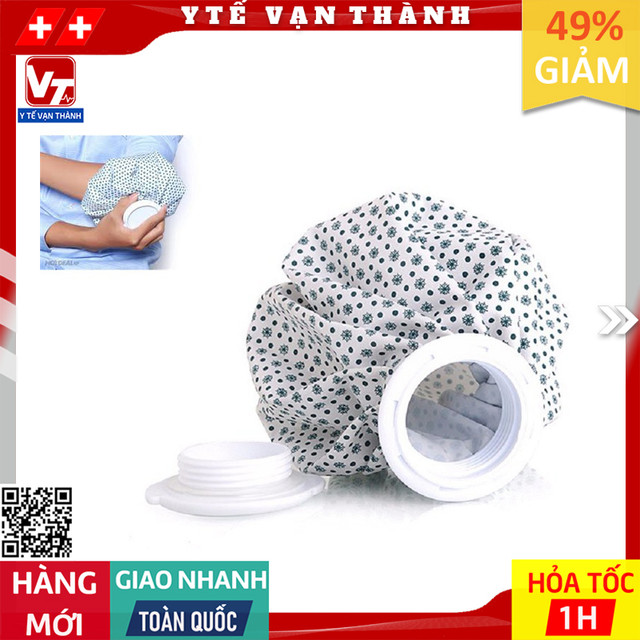 ✅ túi chườm vải greetmed | chườm đá, nước ấm -vt0196 - y tế vạn thành