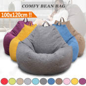 M/XL Luxury Bean Bag Chair for Adults, Indoor/Outdoor Seat