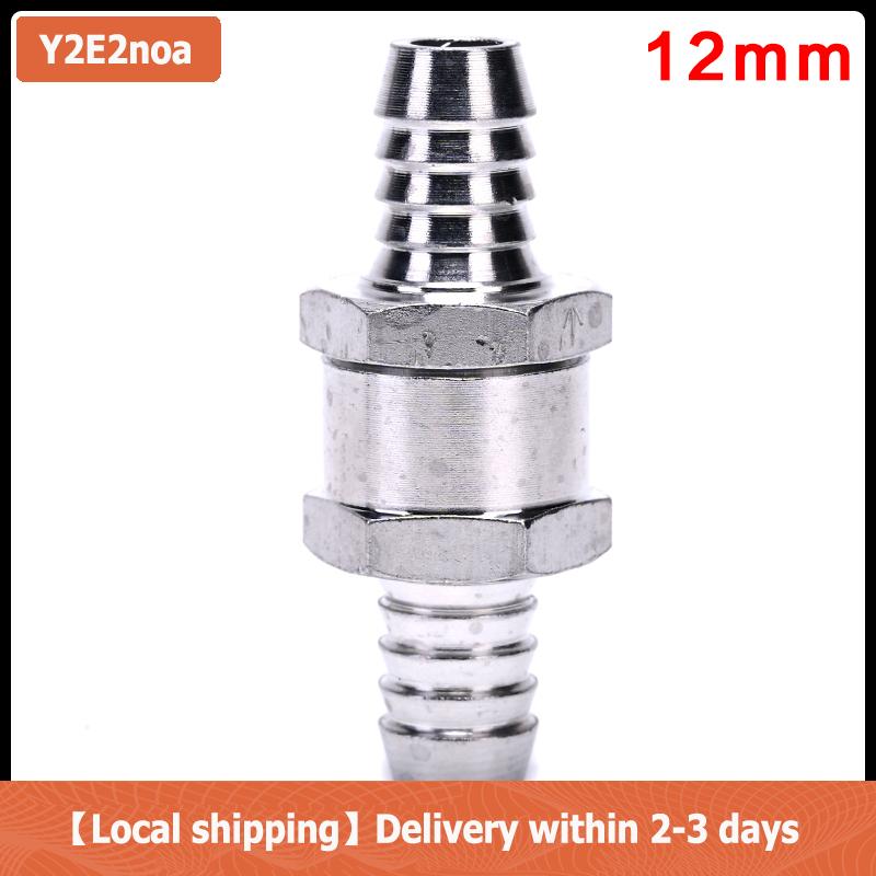 【Local shipping】 Một cách 6 8 10 12mm 4 kích thước hợp kim nhôm nhiên liệu không trở lại kiểm tra van