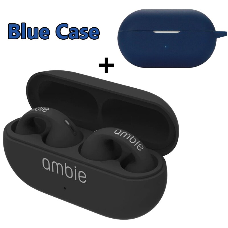Pro 1:1 Per Ambie Sound Earcuffs Orecchino Auricolari Bluetooth senza fili TWS EarHook Auricolare Sport Auricolare per iPhone Xiaomi_voghion.com