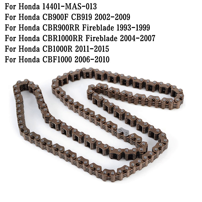 Cam thời gian chuỗi cho Honda cbf1000 CB1000R CBR1000RR cbr900rr CBR 1000RR 900rr 1000 RR fireblade cb900f cb919 CBF 1000 CB 1000R